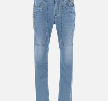 JECKERSON Jeans "John" Light Blue Uomo 