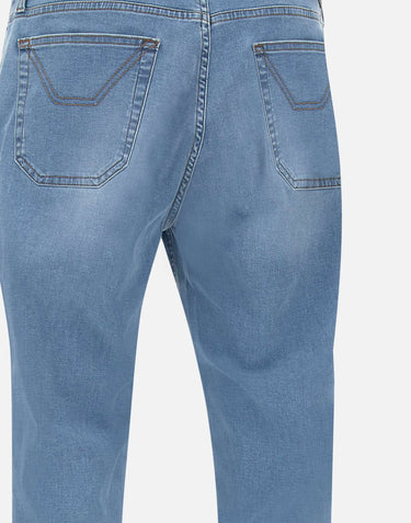 JECKERSON Jeans "John" Light Blue Uomo 