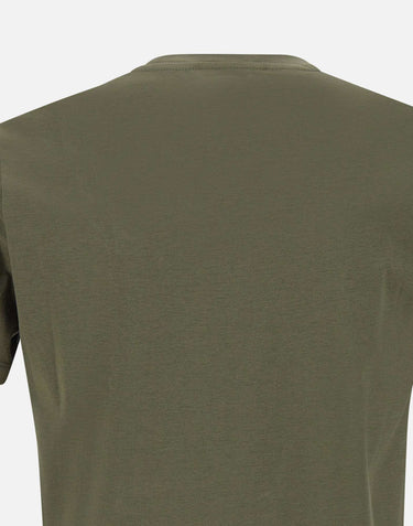 KANGRA T-shirt in cotone e modal GREEN Uomo 