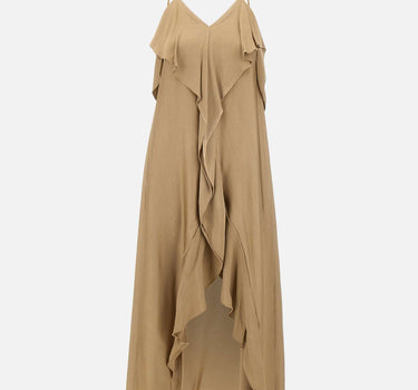 KAOS Abito in crepe BEIGE Donna 