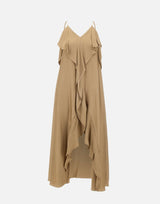 KAOS Abito in crepe BEIGE Donna 