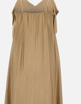 KAOS Abito in crepe BEIGE Donna 