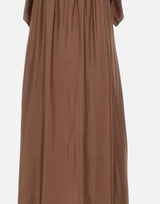 KAOS Abito in crepe BROWN Donna 