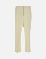 KAOS Pantaloni in crepe WHITE Donna 