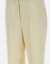 KAOS Pantaloni in crepe WHITE Donna 
