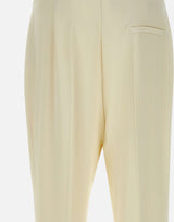KAOS Pantaloni in crepe WHITE Donna 