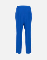KAOS Pantaloni in crepe BLUE Donna 