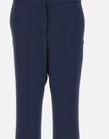 KAOS Pantaloni in crepe BLUE Donna 