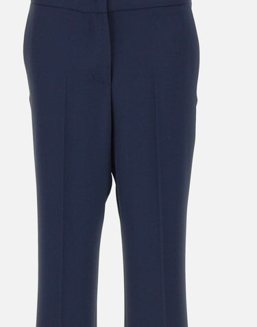 KAOS Pantaloni in crepe BLUE Donna 