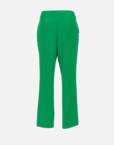 KAOS Pantaloni in crepe GREEN Donna 