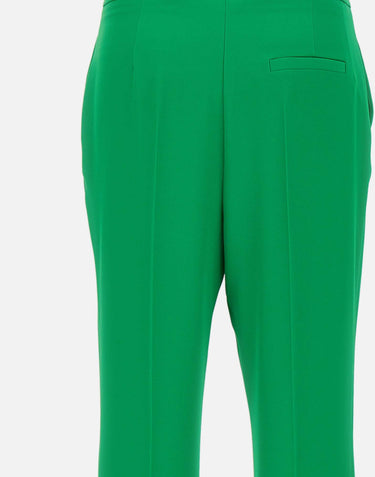 KAOS Pantaloni in crepe GREEN Donna 