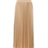 KAOS Gonna midi plissettata BEIGE Donna 