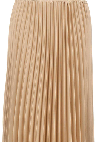 KAOS Gonna midi plissettata BEIGE Donna 