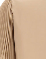 KAOS Coprispalle con maniche plissettate BEIGE Donna 