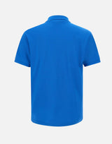 LACOSTE Polo in cotone piquet BLUE Uomo 