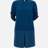 LIU-JO Abito  in crepe BLUE Donna 
