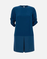LIU-JO Abito  in crepe BLUE Donna 