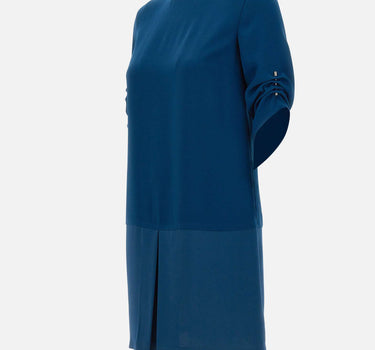 LIU-JO Abito  in crepe BLUE Donna 