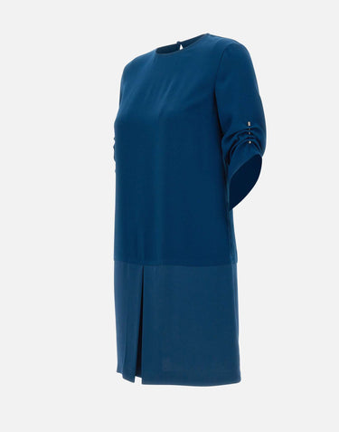 LIU-JO Abito  in crepe BLUE Donna 