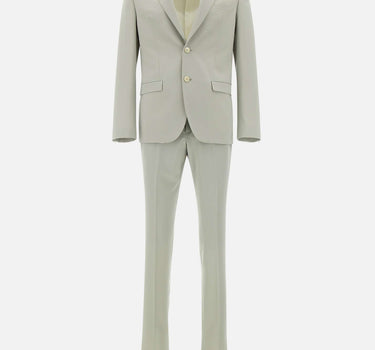 MANUEL RITZ Completo in  viscosa stretch GREY Uomo 