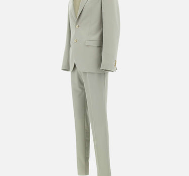 MANUEL RITZ Completo in  viscosa stretch GREY Uomo 
