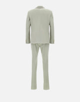 MANUEL RITZ Completo in  viscosa stretch GREY Uomo 