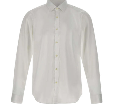 MARCHESANI Camicia in cotone WHITE Uomo 