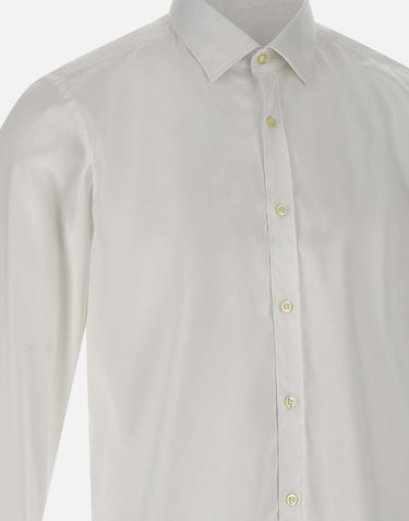 MARCHESANI Camicia in cotone WHITE Uomo 