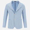 MARCHESANI Blazer "Camaldoli"  in cotone Light Blue Uomo 