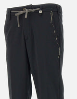 MYTHS Pantaloni  "Apollo" BLACK Uomo 