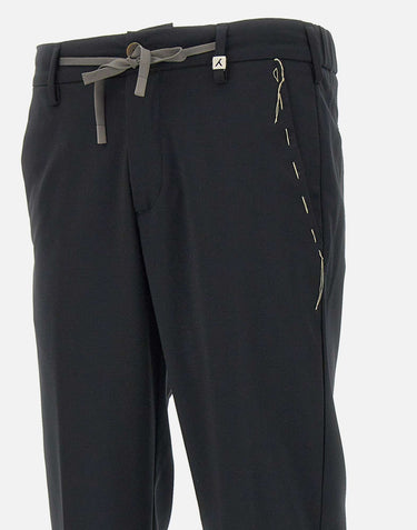 MYTHS Pantaloni  "Apollo" BLACK Uomo 
