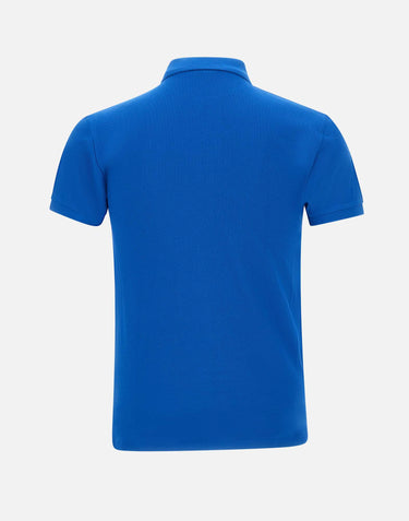 POLO RALPH LAUREN Polo "Classics" in cotone piquet BLUE Uomo 