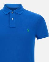 POLO RALPH LAUREN Polo "Classics" in cotone piquet BLUE Uomo 