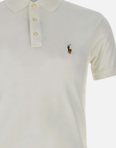 POLO RALPH LAUREN Polo "Core replen"in cotone WHITE Uomo 