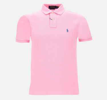 POLO RALPH LAUREN Polo "Core replen" in cotone piquet Pink Uomo 