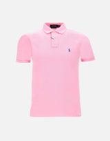POLO RALPH LAUREN Polo "Core replen" in cotone piquet Pink Uomo 