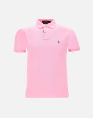 POLO RALPH LAUREN Polo "Core replen" in cotone piquet Pink Uomo 