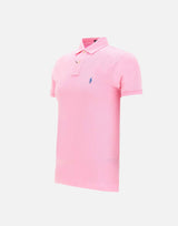 POLO RALPH LAUREN Polo "Core replen" in cotone piquet Pink Uomo 