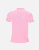 POLO RALPH LAUREN Polo "Core replen" in cotone piquet Pink Uomo 