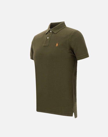 POLO RALPH LAUREN Polo "Core Replen" in cotone piquet GREEN Uomo 