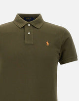 POLO RALPH LAUREN Polo "Core Replen" in cotone piquet GREEN Uomo 