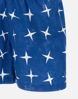 PURPLE BRAND Shorts " All round" BLUE Uomo 
