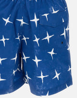 PURPLE BRAND Shorts " All round" BLUE Uomo 