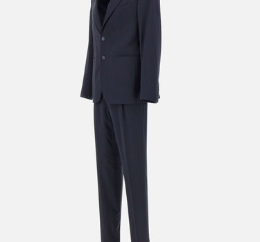 SANTANIELLO Completo due pezzi in fresco lana BLUE Uomo 