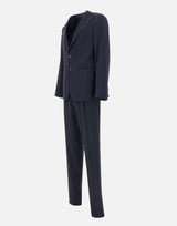 SANTANIELLO Completo due pezzi in fresco lana BLUE Uomo 