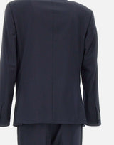 SANTANIELLO Completo due pezzi in fresco lana BLUE Uomo 