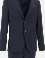 SANTANIELLO Completo due pezzi in fresco lana BLUE Uomo 