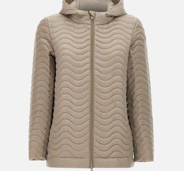 SAVE THE DUCK Piumino "Sirena" BEIGE Donna 