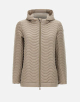 SAVE THE DUCK Piumino "Sirena" BEIGE Donna 