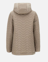 SAVE THE DUCK Piumino "Sirena" BEIGE Donna 